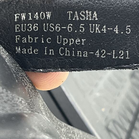 Aetrex Women’s Tasha Black Wedge Flip Flop Thong Sandals Size 6.5 - Picture 5 of 8